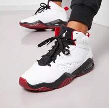 Nike Men's Shoes New COURT LEGACY NN Sneakers Retro Fashion Sports Casual Shoes - Red and White - View 2