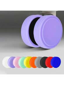 5pcs Travel Luggage Suitcase Silicone Wheel Cover, Anti-Slip, Wear-Resistant, Random Color, Back To School Accessories Travel Essentials Travel Accessories Vacation Summer Holiday