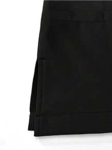 黑色V领短袖手术服套装，医生和护士的医疗制服