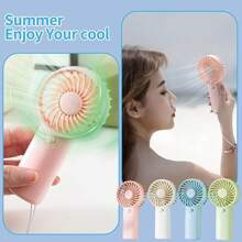 AAA Battery Powered On Fan Small Portable Battery Powered Fans With 1Speeds, 5'' Quiet Personal Fan For Bed, Camping, Outdoor,Wireless Desk Fan,No Battery Configured (Green)