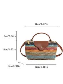New Fashion Solid Color Minimalist PU Bucket Bag, Elegant High-End Handbag Suitable For Work, Shopping, Dating, Versatile - Multicolor - View 3
