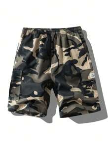 Pantalones cortos cargo de camuflaje para mujer, de moda para el verano