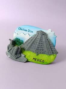 1pc 2025 New Authentic Mexican Street Guitar Mariachi Hat Raccoon | Fridge Magnet | Commemorative Souvenir Gift - 3D Magnetic Sticker Decoration, Ins Style Magnetic Sticker - Multicolor - View 10