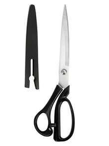 1 件不锈钢精制裁缝剪刀，家用缝纫剪，适用于布料、衣服，8-10 英寸