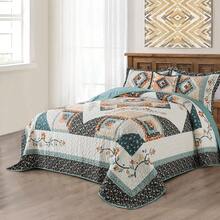 Cotton Quilts Size Sets - Lightweight Bedspreads - Lightweight Garden Style Quilt Bedding Sets Bed Decor All Seasons, 3 Pieces, Modern Comfortable - Stripe Colorful Orange - View 5