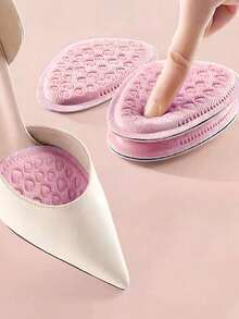 Halbe Einlegesohlen, Vordereinsätze für Herren und Damen, Fersenkissen für High Heels und Sportschuhe, Hintere Aufkleber für eine Nummer größere Schuhe, ein perfektes Anpassungstool