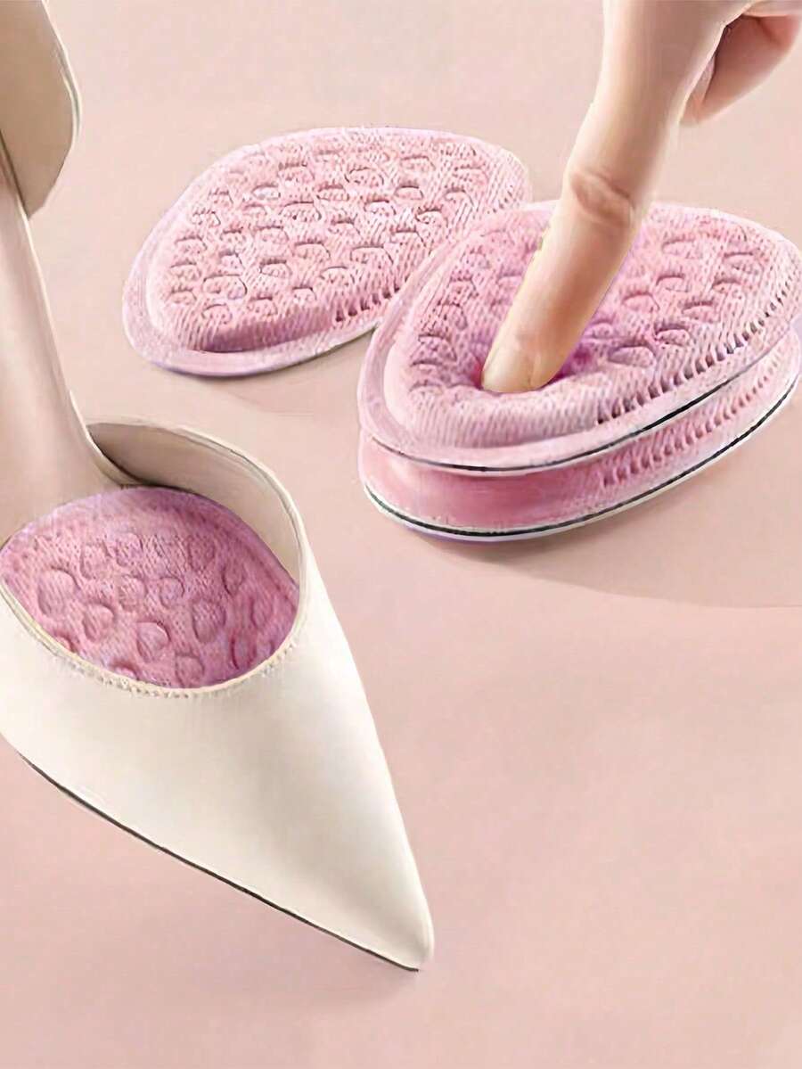 Halbe Einlegesohlen, Vordereinsätze für Herren und Damen, Fersenkissen für High Heels und Sportschuhe, Hintere Aufkleber für eine Nummer größere Schuhe, ein perfektes Anpassungstool