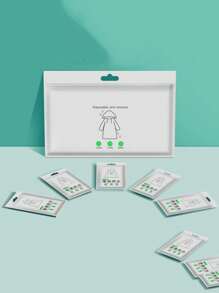 5pcs Disposable Raincoat Portable Raincoat Full Body Rainproof Adult Raincoat Playground, Mountaineering, Travel Essential Item