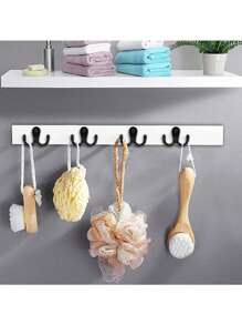 4 pezzi Ganci doppi, Ganci retrò per vestiti e armadi da cucina, Gancio per porta con occhiello dritto, Gancio piccolo, Gancio da parete con vite per casa, cucina, bagno, appendiabiti