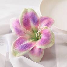 7pcs/1 Set Faux Lily Flower Hair Clips, Boho Style Side Bangs Hair Clips, Sweet Beach Holiday Decorative Hair Accessories, Delicate Floral Duck Clip Hair Pins, Suitable For Daily Wear And Beach Photo Shoot, Summer Accessories, Travel, Claw Clips, Alligator Hair Clip, Hair Slide, Hair Claws, Vacation Outfits Woman