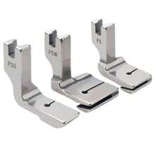 工业缝纫机压脚 P5 P50 P50W 褶皱压脚，适用于厚面料缝纫机配件 - 彩色 - 查看 2