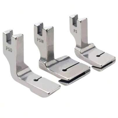 工业缝纫机压脚 P5 P50 P50W 褶皱压脚，适用于厚面料缝纫机配件