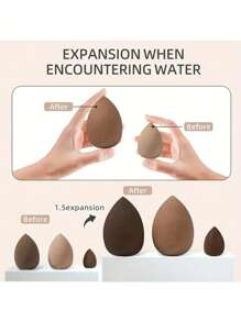 50 Pcs Large Random Color & Shape Makeup Sponge Sponges, Suitable For Powder, Cream, Liquid Cosmetics Application, Convenient For Travel, Touch-Up, Reusable, Fit All Skin Types, Great For Daily Makeup, Travel, Date, Sunscreen Application, Essential For Women, Ideal Gift For Christmas,Makeup,Cheap,Room Decor,Vanity,Travel,Bedroom,Makeup Accessories,Puff,Makeup Blender,Powder Puff,Makeup Sponge