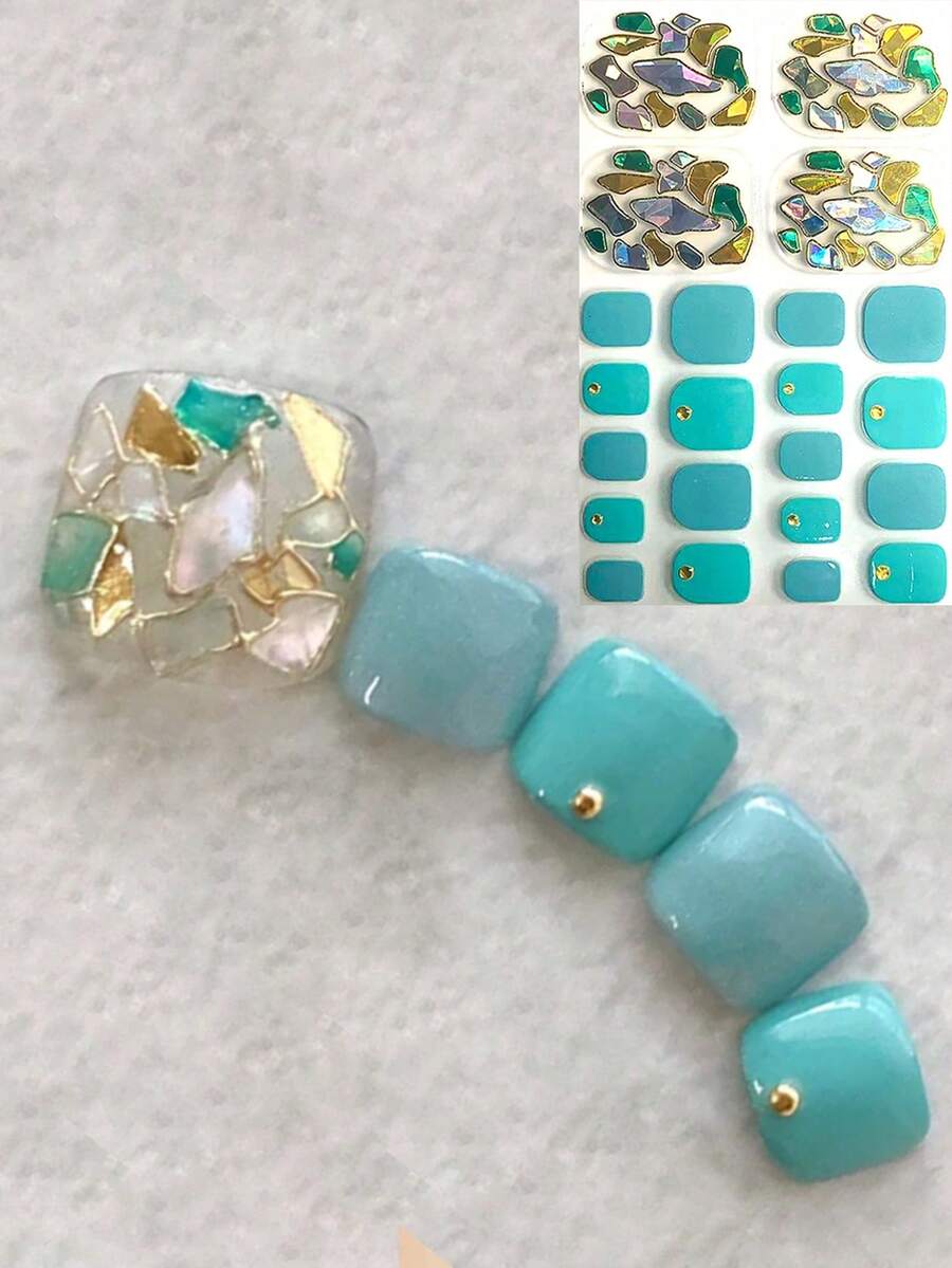 Japanese Style Nail Salon Recommended Green Travel Party Nail Art ...