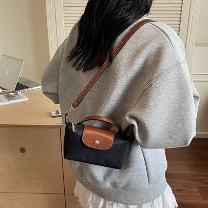 New Versatile Casual Diagonal Crossbody Bag Dumpling Shape Handbag