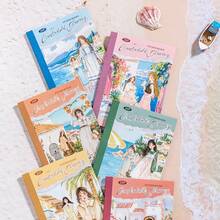 20 张/包贴纸书、愉快旅程系列、小清新优雅女孩主题模切贴纸、剪贴簿用品、笔记本配件、装饰相框、电脑和手机壳、水杯、旧杂志、铅笔盒、桌面贴纸、返校贴纸、学校用品、返校 - 彩色 - 查看 8