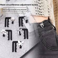 1/2/3/4/5 buc talie reglabilă Cincher cataramă blugi talie reductor Extender elastic talie pantaloni accesorii
