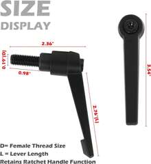 Exercise Bike Seat An Handle Height Bar Adjustment Lever Replacement Parts For Peloton Spin Bike Adjuster Handle Adjustable Alloy L-Handle Accessories