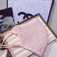 Summer Starry Sky Sunscreen Face Mask, Goddess Lace Embroidery, Ultra-Thin Mesh Lining, Fashionable & Breathable, Seamless Design, Multi-Functional & Washable - Multicolor - View 9