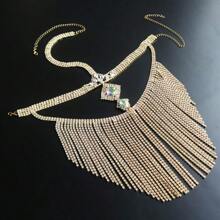 Exotic Tassel Mask (Women's Style) Made Of Acrylic, With An Exotic Style And Tassel Design. Suitable For Stage Performances / Masquerade Balls.