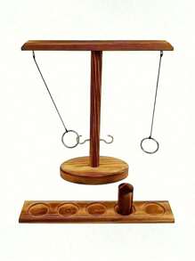 Creative Hook Ring Game - Ultimate Indoor/Outdoor Toss Challenge, Party Supplies, Drinking Games, Bars, Home, Parties, Holiday Gifts, Best Gifts For Halloween Christmas ﻿.Etc 1PC