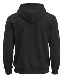 COLD SHIRT GANGURU SWEATSHIRT WITH HOOD AND POCKET MEN'S WOMEN'S COTTON WINTER FLANNEL COAT NEW - Black - View 3