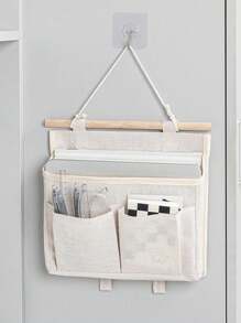 1pc/2pcs/3pcs Wall Hanging Storage Bag-Closet Wall Basket With Pockets Reusable Wall Door Closet Hang Storage Bag For Kitchen, Bedroom, Bathroom, Dorm, RV Camper