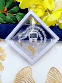 Suspension Box With Islamic Finger Counter And Prayer Beads, Portable Digital Prayer, 2 Pieces Gift
