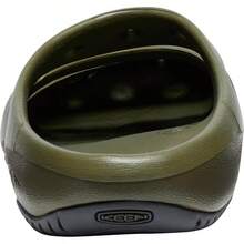 KEEN Men's Yogui Comfortable Slip On Lightweight Clogs - Dark Olive/Dark Olive - View 5