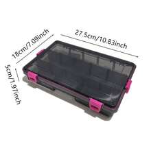 1pcsWaterproof Fishing Gear Box Lua Box False Bait Bait Storage Box Fishing Bait Box - Multicolor - View 10