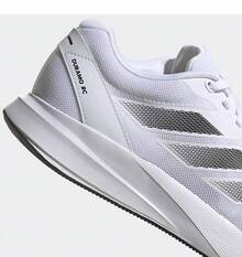 Adidas Tênis Esportivos de Malha Branca para Corrida, Cano Baixo, Respirável, Leve, Tênis Casuais para Homens - Branco - Visão 2
