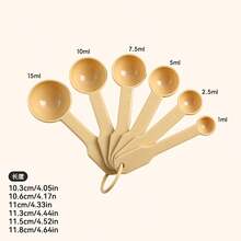 WORTHBUY 1set Multifunctional Plastic Measuring Spoon Set, Stackable Segmented Measuring Spoon, Coffee Salt Seasoning Measuring Spoons,Suitable For Baking&Cooking Tools In Kitchens Restaurants - Multicolor - View 15