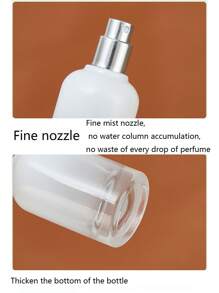 1pc Outdoor Travel Perfume Bottle, Ombre Color Bottle With Spray, Lightweight And Portable