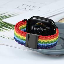 Smart Watch Strap - Multicolor (Black Buckle) - View 2