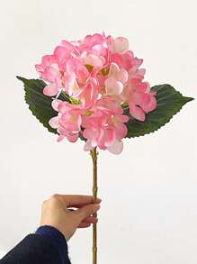 1PC/2PCS/4PCS Artificial Flowers Hydrangea Bouquet DIY Birthday Party Decoration, Wedding Flower Basket, Bride Holding Flowers, Home Furnishings, Dining Room, Bedroom, Windowsill Decoration, Vase Decorations, Valentine'S Day, New Year Decoration, Outdoor Garden Opening Season Artificial Plant