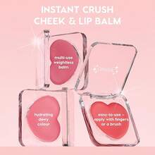 ColourPop Instant Crush Lip And Cheek Tint - Multi-Use Dewy Balm With A Weightless, Long-Lasting Formula - Cream Blush Balm Infused With Shea Butter To Nourish Skin - Larchmont Village - Verified - 查看 3