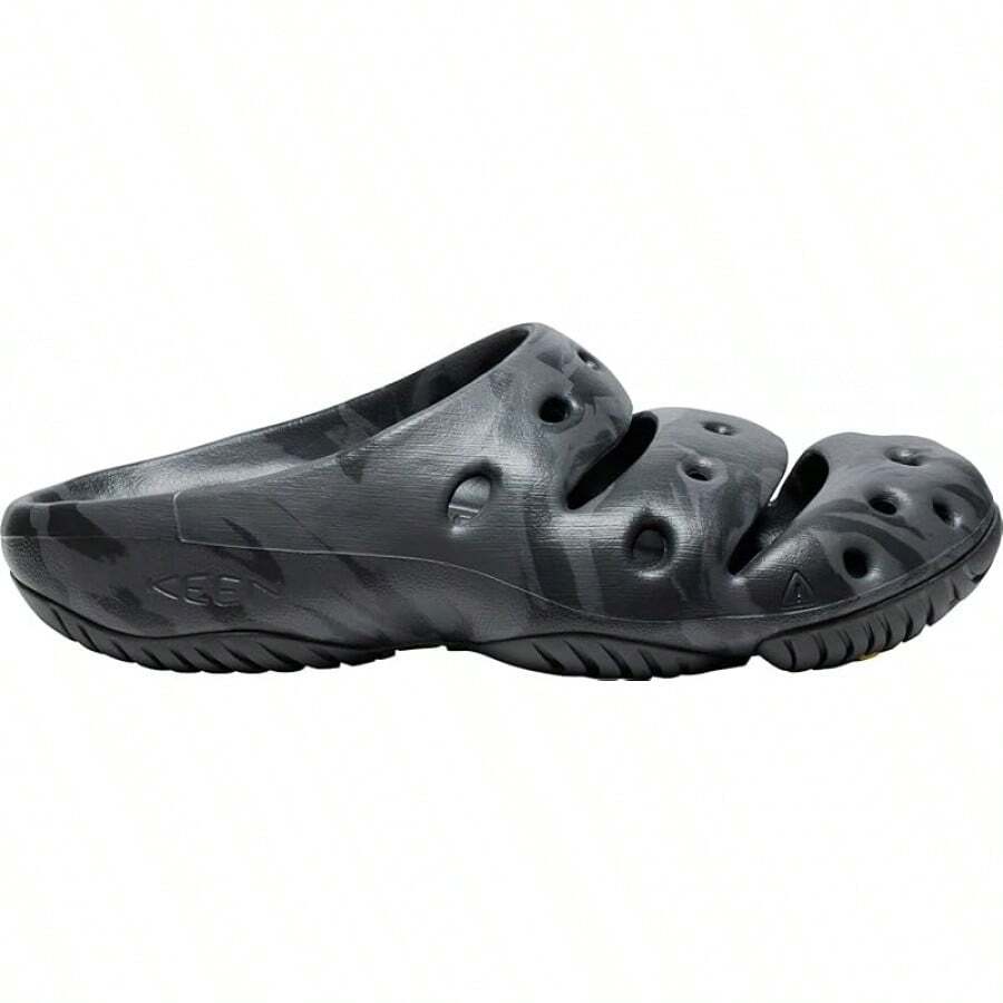 KEEN Men's Yogui Comfortable Slip On Lightweight Clogs - Black Marble - View 1
