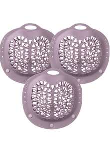 [硅胶胸罩袋] 1*2/3/4 硅胶网状胸罩洗衣袋，用于洗衣服的内衣袋，洗衣机和烘干机，孕妇胸罩，日常胸罩