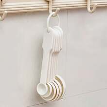 Multifunctional Plastic Measuring Spoon Set, Stackable Segmented Measuring Spoon, Coffee Salt Seasoning Measuring Spoons,Suitable For Baking&Cooking Tools In Kitchens Restaurants - Multicolor - View 8