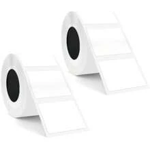 Thermal Label Printing Paper, White Square Self-Adhesive Thermal Paper, Compatible With M110 M120 M200 M220 Label Printers, Black Text On White Background, 1 Roll/Bag, Suitable For Clothing Labels, Cafe Labels, Express Label Paper, Supermarket Printing Label Paper, Household Memo Label Thermal Paper. Selling Specifications Are: 30*20mm, 40*30mm, 50*40mm, 50*50mm, 50*80mm. School Supplies, Back To School