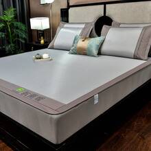 Cooling Mattress Pads - Cool Latex Seat (Light Purple) Strap Type - View 1