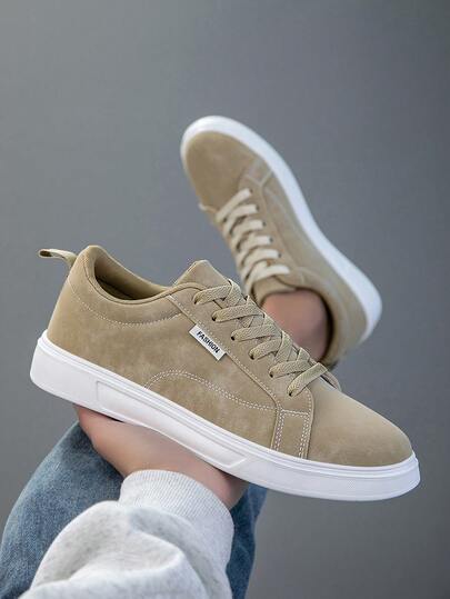 2025 New Men's Sports Shoes, Men's Fashion Casual Shoes, Lace-Up Men's Shoes, Skateboard Shoes, Men's Sports Shoes, Personalized Street Men's Shoes