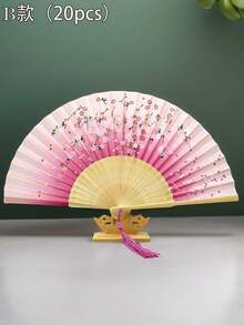 Personalized Wedding Fan/Fringed Wedding Folding Fan/Mass Custom Wedding Party Fan/Wedding Gift Ideas/Ceremony Gifts For - Multicolor - View 17