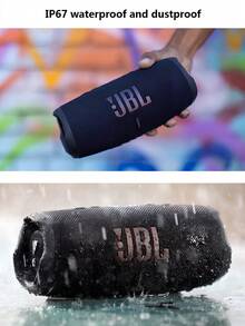 CHARGE 5 便攜式藍牙喇叭 IP67 防水 行動電源功能 USB 充電輸出 20 小時播放時間 JBL Partyboost 適合泳池派對戶外露營 - 紅色 - 查看 12