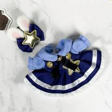 1st & 2nd Generation Labobo Macaron 17cm/15cm Plush Hanging Ornament Doll Clothes For Labubu Angel & Boss Suit