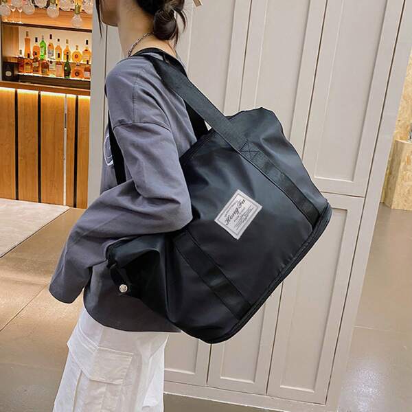 1 Stück Reisetasche Sporttasche Handtasche, leichte wasserdichte Gepäcktasche, große Kapazität für Reisen, Pendeln, Outdoor-Aktivitäten, mit separatem Trocken-/Nass-Fach