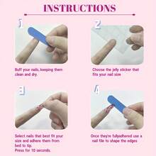 24pcs Rectangular Press-On False Nails With Heart And Bow French Glossy Design. Comes With Tools. Suitable For Women To Wear At Parties, Dances, And For Everyday Casual Wear. Detachable And Reusable - Dòng đỏ trắng - Xem 8