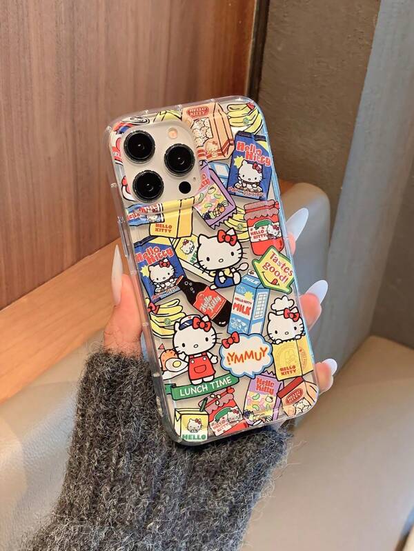 Sanrio كفر هاتف من تصميم جديد وجودة عالية، مقاوم للصدمات والخدش، بأنماط أنيقة متوافق مع سلسلة هواتف سامسونج: S25، 11، 12، 13، 14، 15، 16 برو، 16 برو ماكس، 14 بلس، 15 بلس، 16 بلس، XR، XS ماكس