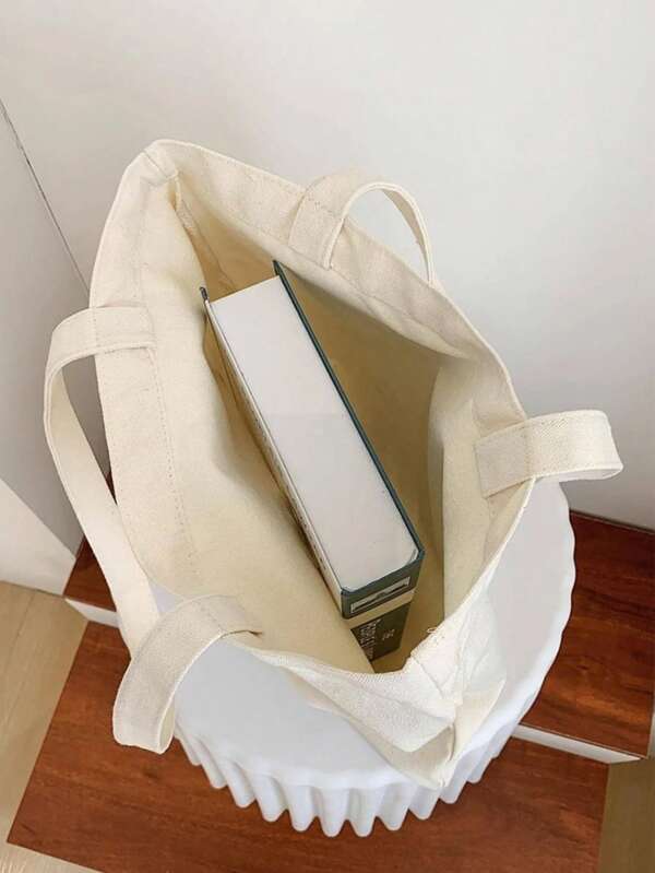 Sac fourre-tout femme minimaliste à grande capacité avec imprimé floral
