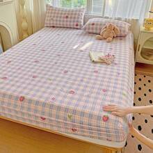 2025 New Cloud-Like Jacquard Double-Layer Printed Bedsheet Set